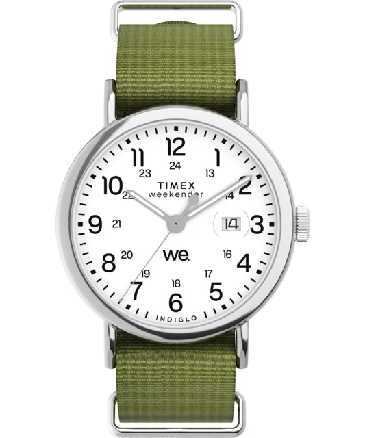Timex Weekender 40mm Fabric Strap Watch TW2W86000 kol saati