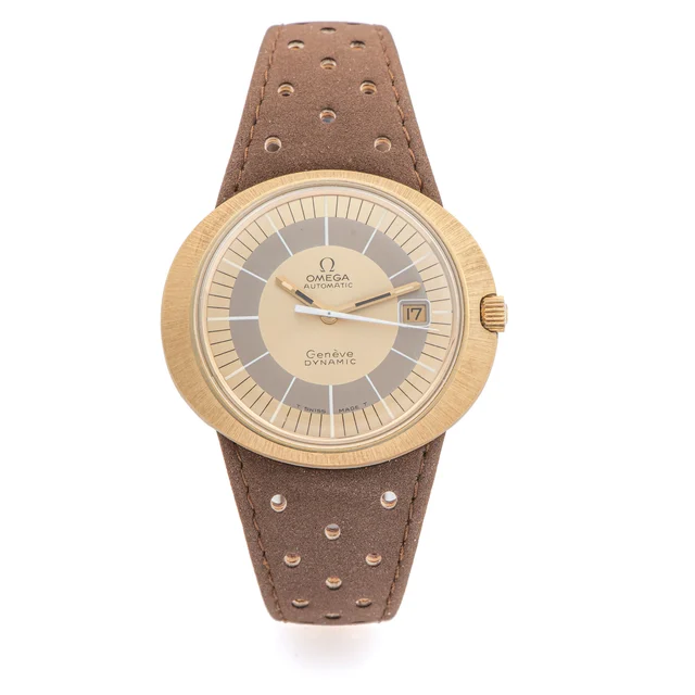 OMEGA OMEGA, REF. 166.0039, DYNAMIC, GOLD PLATED kol saati