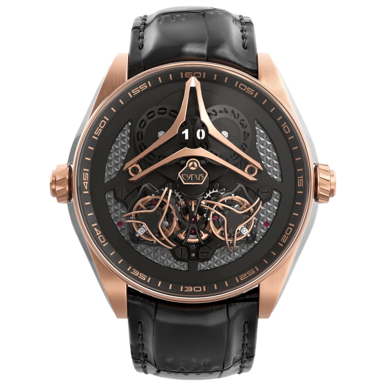 Cyrus Etheral Twin Orbital Tourbillon 518.501.GT.A kol saati