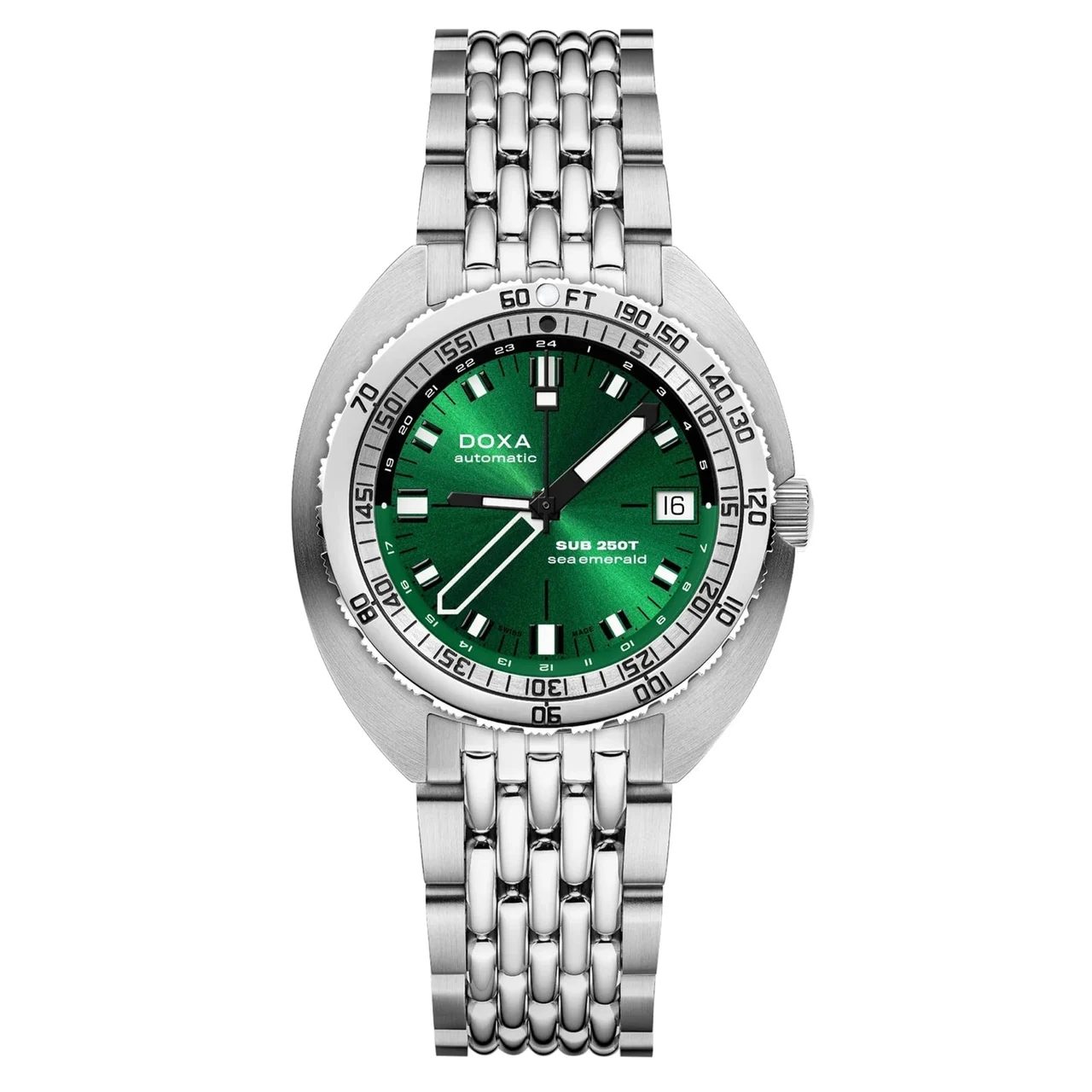 Doxa Sub 250T GMT 18800175 43 mm kol saati