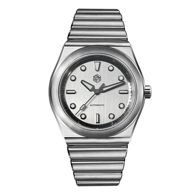 San Martin Mechanical Sport Watch SN0149 圣马丁-SN149G- 金色 kol saati