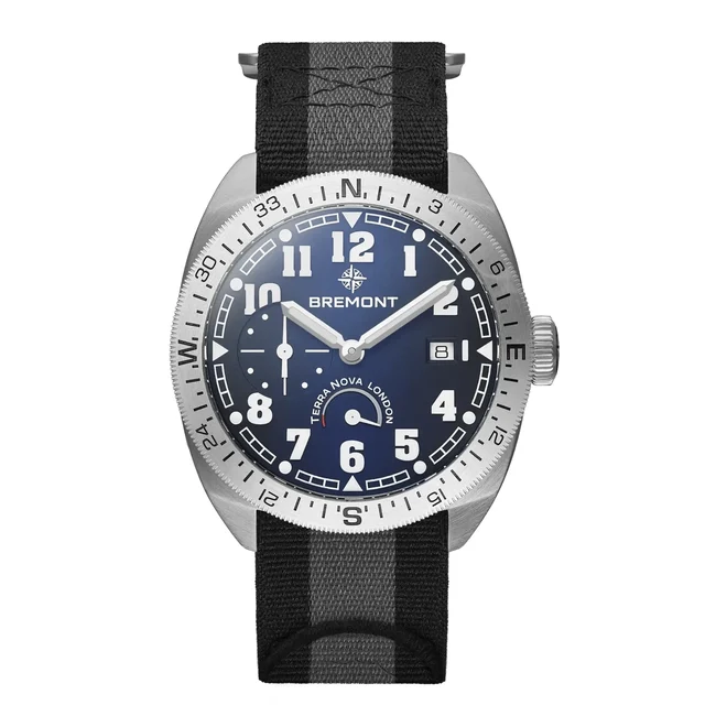Bremont Terra Nova TN40-PWR-SS-BL-N-S kol saati