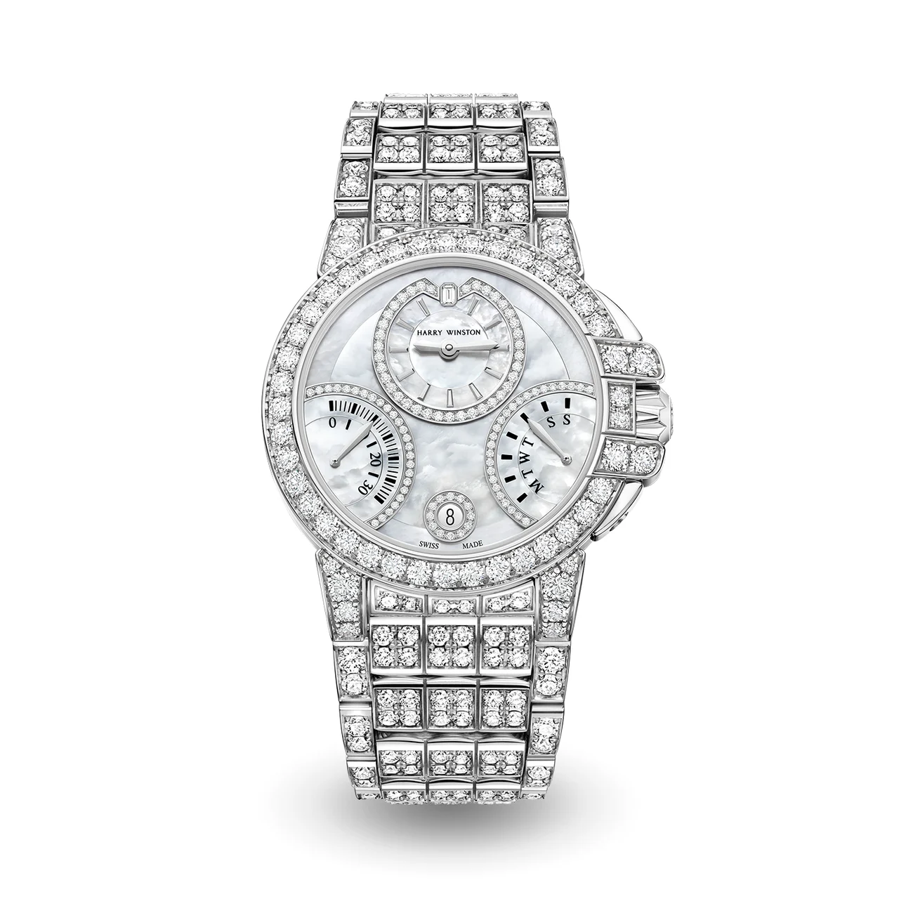 Harry Winston Ocean OCEABI36WW062 36 mm kol saati