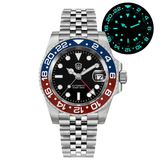 Watchdives Sub GMT Watch V2 eu-pre-owned-watchdives-wd16760-v2-nh34-sub-gmt-watch kol saat