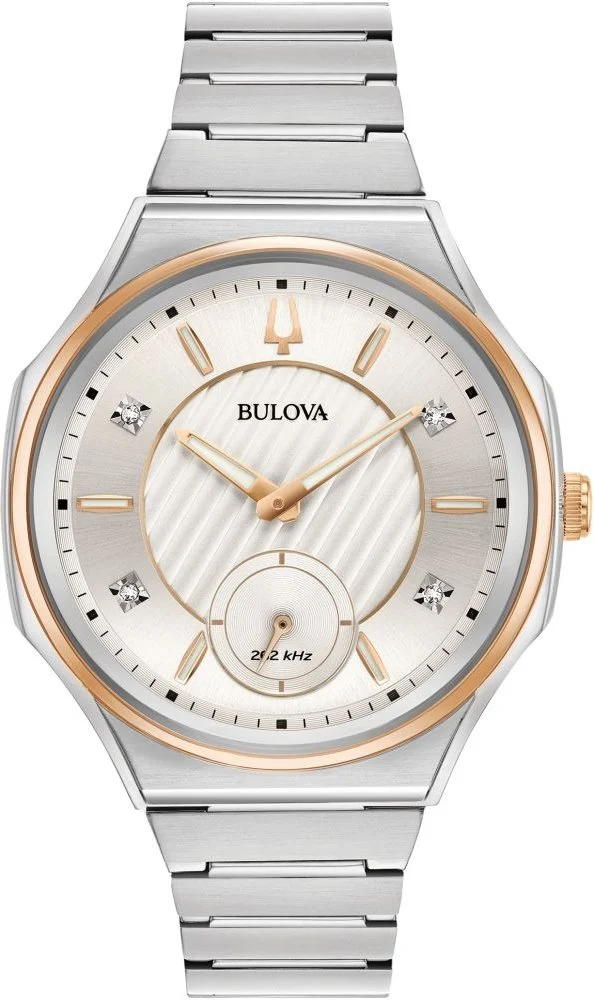 Bulova Curv Ladies Diamond 98P182 40.5 mm kol saati