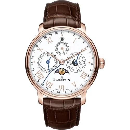 Blancpain Villeret Calendrier Chinois Traditionnel 0888 3631 55B 45.2 mm kol saati