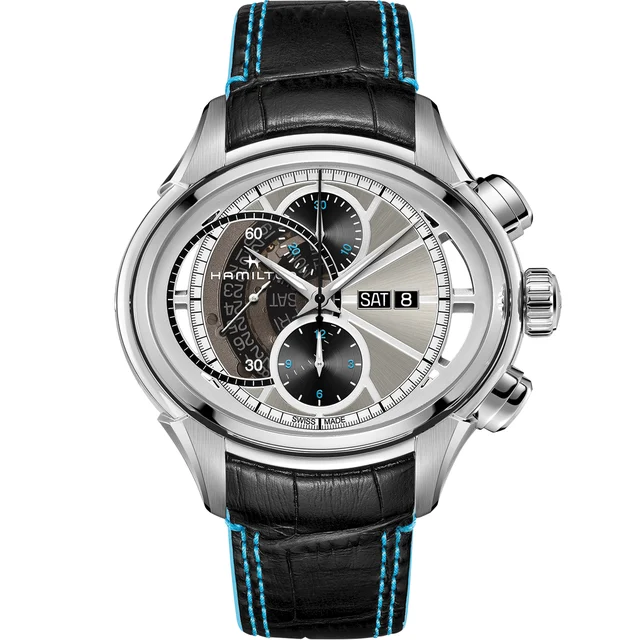 Hamilton Jazzmaster Face 2 Face II Auto Chrono H32866781 kol saati