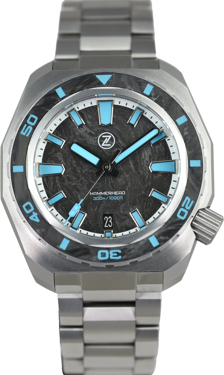 Zelos Hammerhead PRE1509 44 mm kol saati