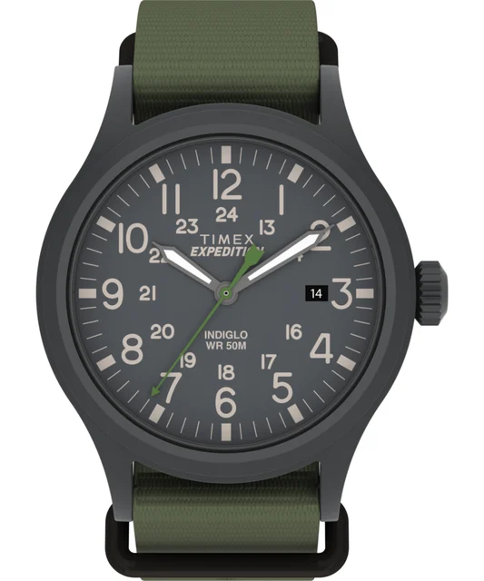 Timex Expedition Scout 40mm Fabric Strap Watch TW4B04700 kol saati