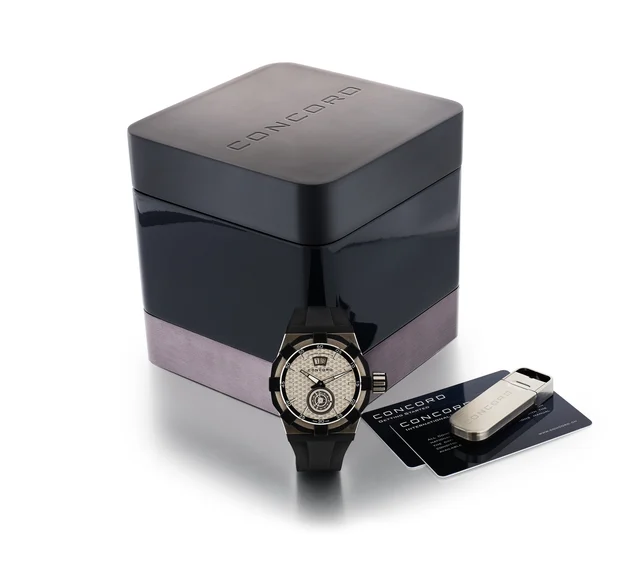 Concord CONCORD, REF. 0320010, C1 BIG DATE, STEEL kol saati
