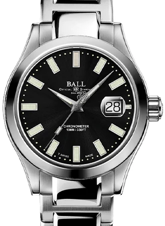 Ball Watch Co. Engineer III Marvelight Chronometer Black Ref. NM9026C-S27C-BK - 904L Steel