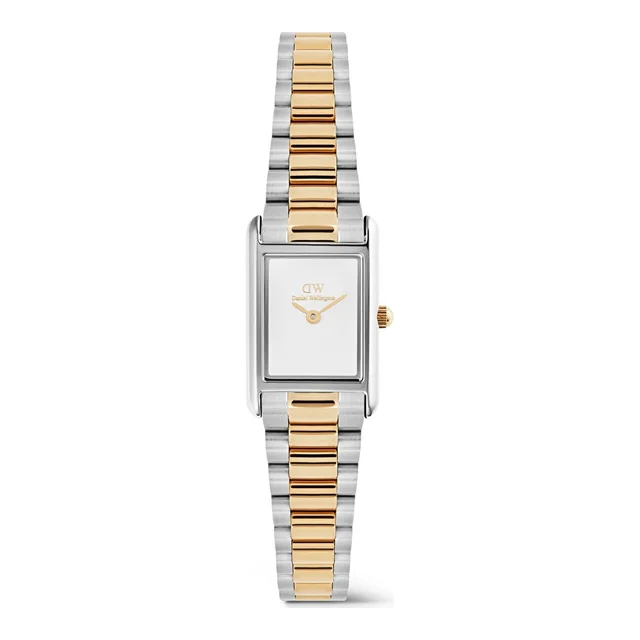 DANIEL WELLINGTON Bound Mini 3-Link White Two Tone Rose G DW00600933 kol saati