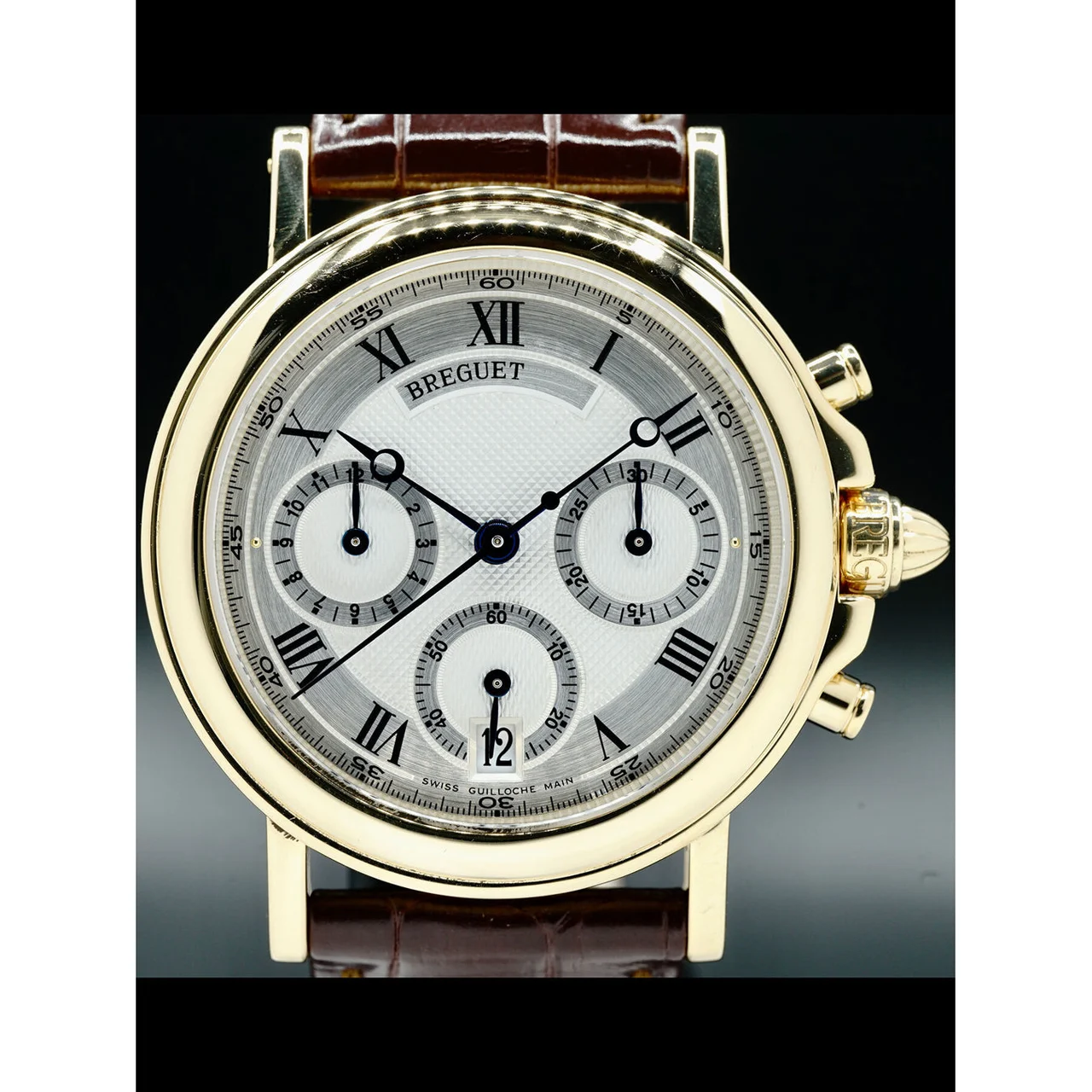Breguet Horloger De La Marine Chronograph 2213L 210000031327 35.5 mm kol saati