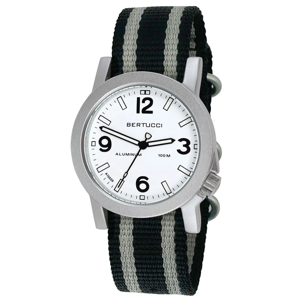 Bertucci Experior Tempo sport-field watch with light weight 40mm case #16520 40 mm kol saati