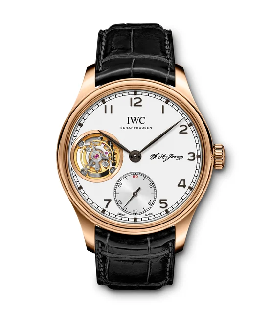 IWC Portugieser Tourbillon Hand Wound Edition D H Craig Usa IW546306 kol saati