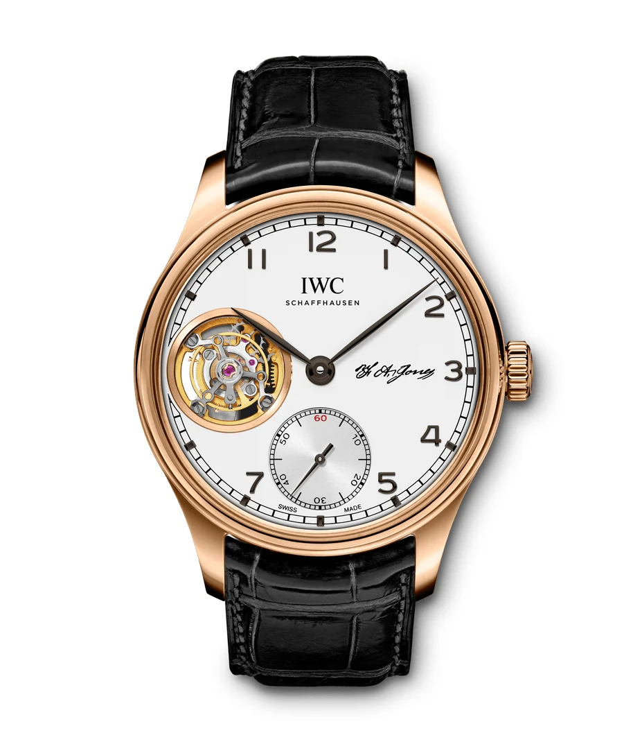 IWC Portugieser Tourbillon Hand Wound Edition D H Craig Usa IW546306 43.2 mm kol saati