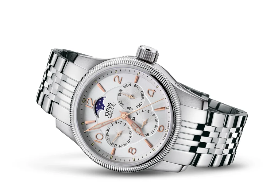 Oris Big Crown Complication 01 581 7627 4061-07 8 20 76 40 mm kol saati