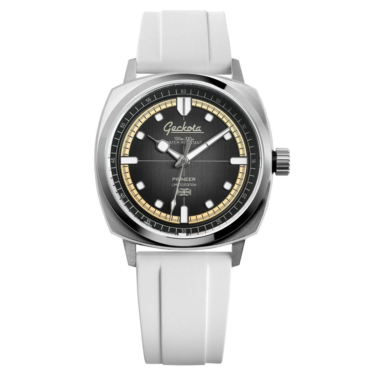 Geckota GTA-EOR-935-80C-JTD-DT-WH 42 mm kol saati