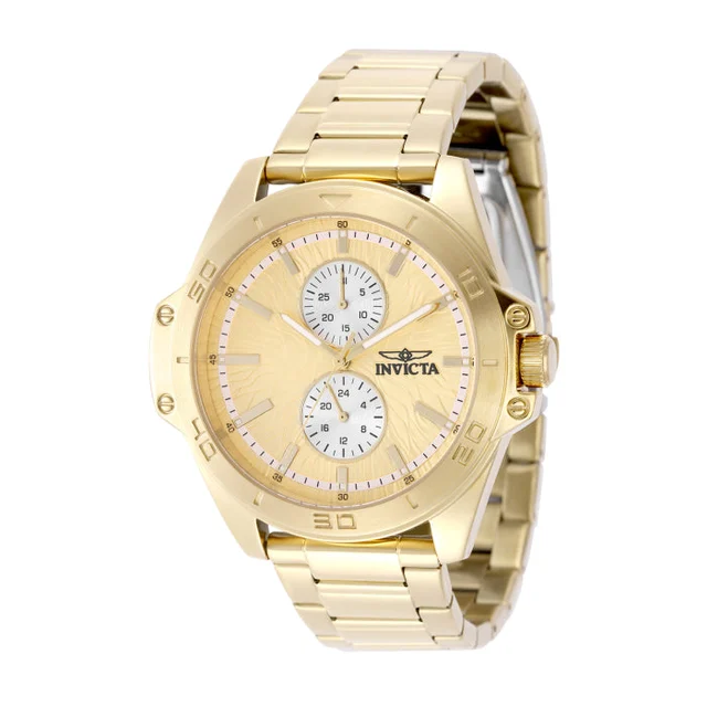 Invicta Speedway Axelor Watch - 45mm. Gold (50355) kol saati