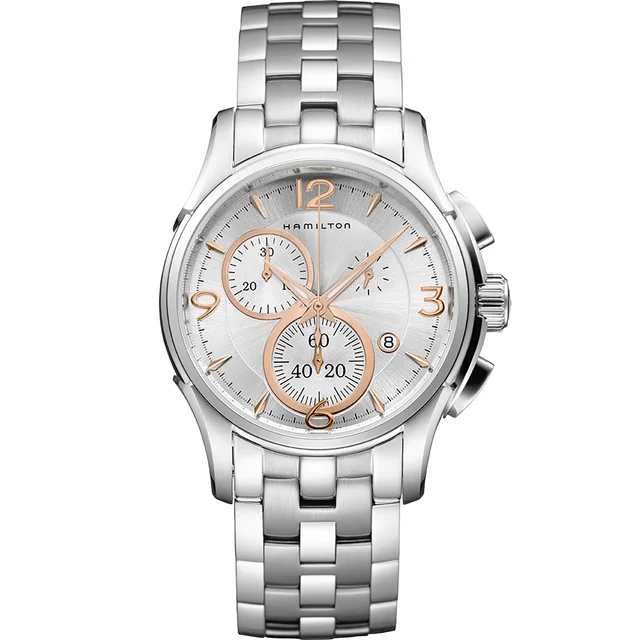 Hamilton Jazzmaster Chrono Quartz H32612155 kol saati
