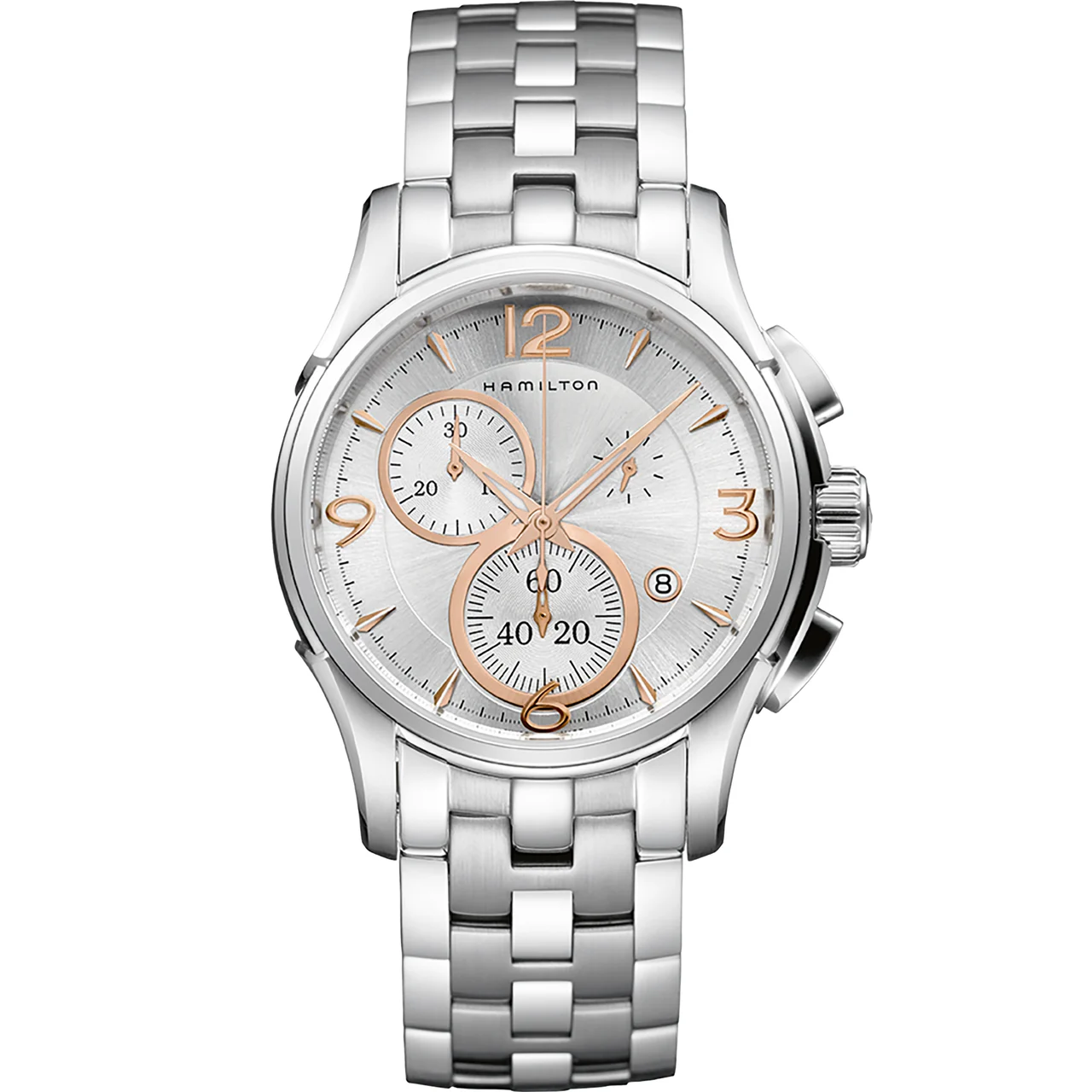 Hamilton Jazzmaster Chrono Quartz H32612155 42 mm kol saati