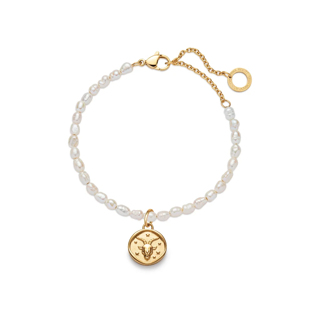 Default Set Capricorn Charm und Armkette Gold PH-JE-1463 kol saati