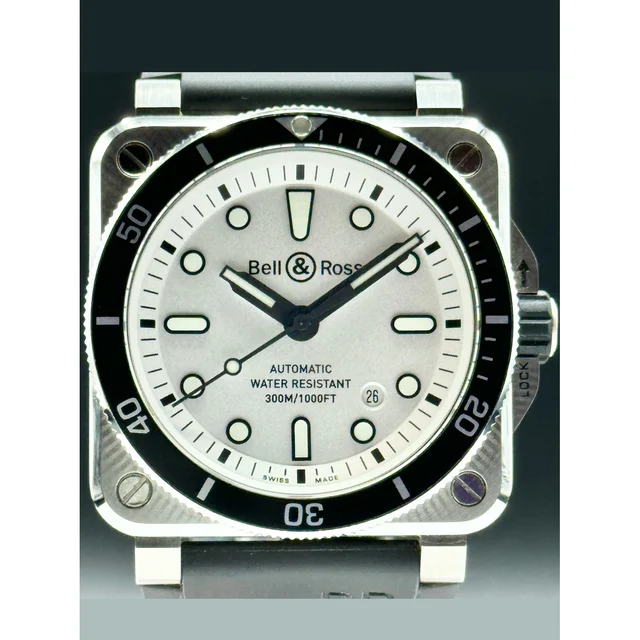Bell & Ross Diver White POC210000076320 kol saati