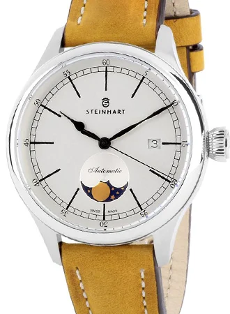 Steinhart Marine Moon Phase Silver 105-1220/ST kol saati