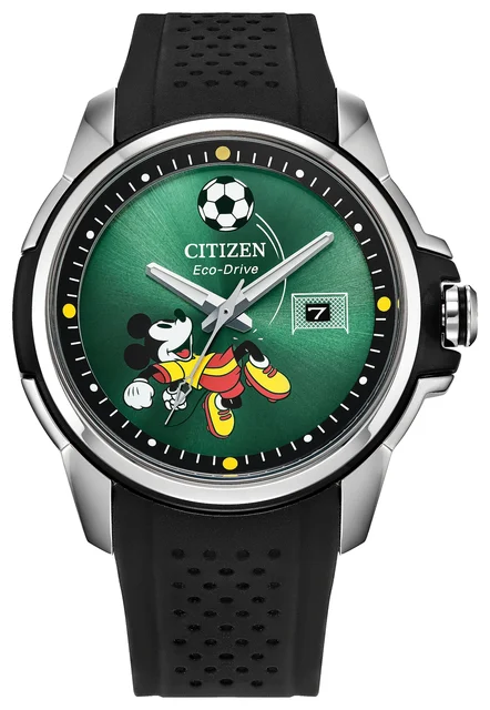 Citizen Mickey Mouse Goalie AW1656-08W kol saati