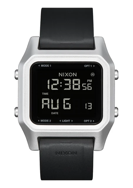 Nixon US Staple - Silver / Black A1309-625-00 kol saati