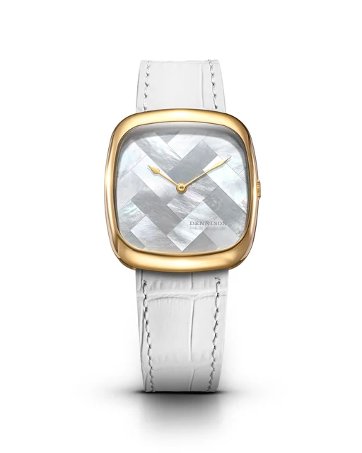 Dennison Watch Ald ALD-G-ST10-WHT-R-GBKL kol saati