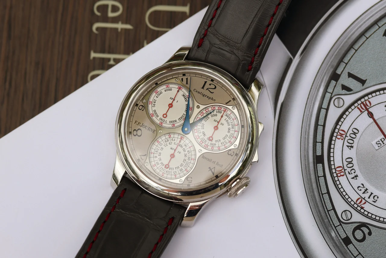 F.P. Journe Centigraphe Souverain ref. CT “Platinum” 40 mm kol saati