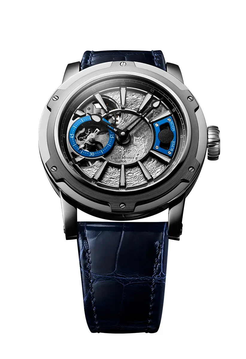 Louis Moinet Louis Moinet LM-75.10B.MO-A 43 mm kol saati