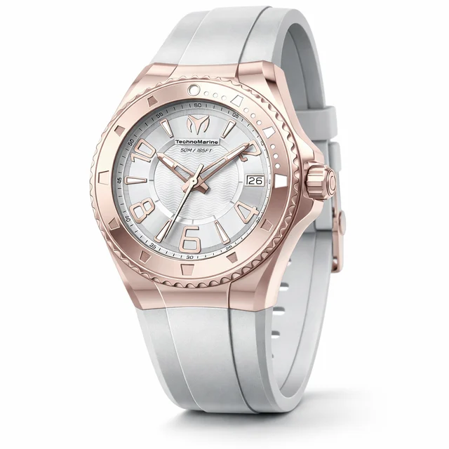 Technomarine Lusso Mare Watch - 44mm. White (TM-225026) kol saati