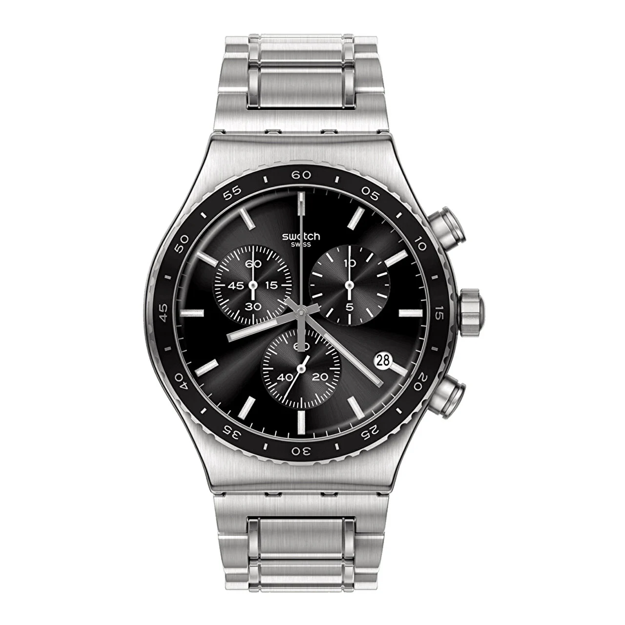 Swatch Irony At Night YVS495G 43 mm kol saati