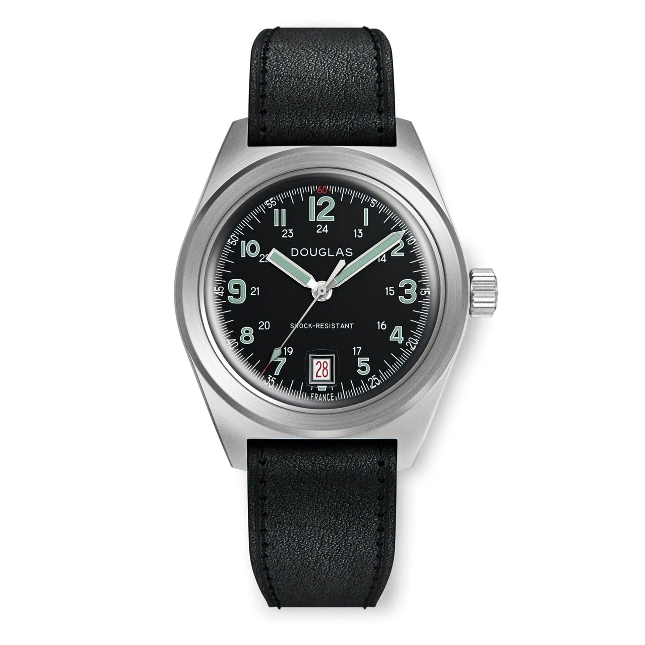 Wolbrook 21-OP-002-LR3-BLK-LAF 48 mm kol saati