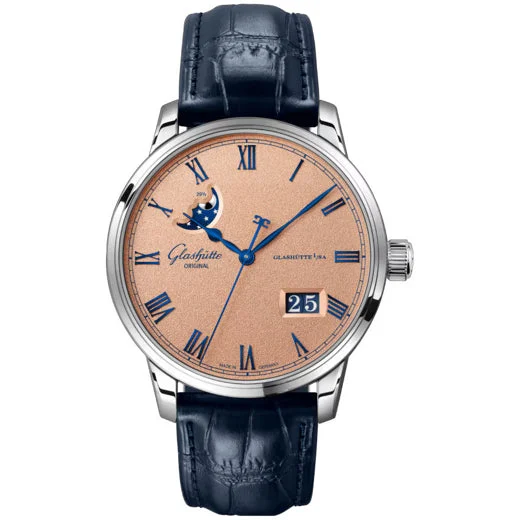 Glashutte Original Glashütte Original 1-36-24-04-02-01 Senator Excellence Panorama Date Moon Phases 40 mm kol saati