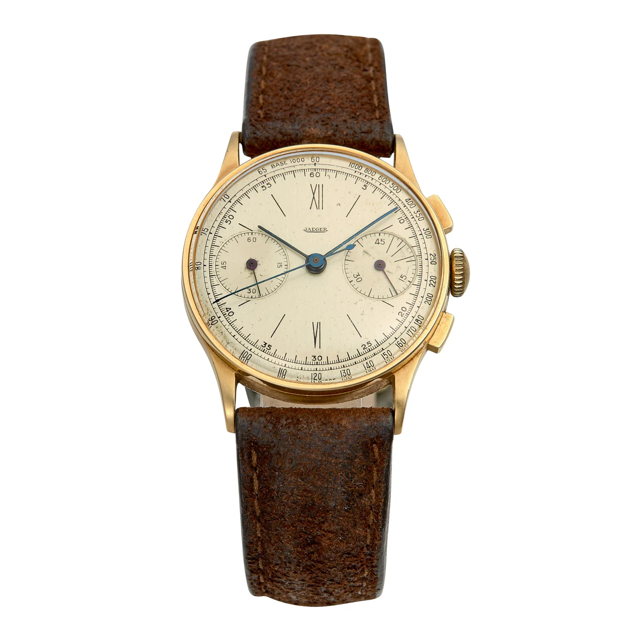 Jaeger-Lecoultre JAEGER-LECOULTRE REF. 12447, CHRONOGRAPH; 18K YELLOW GOLD kol saati