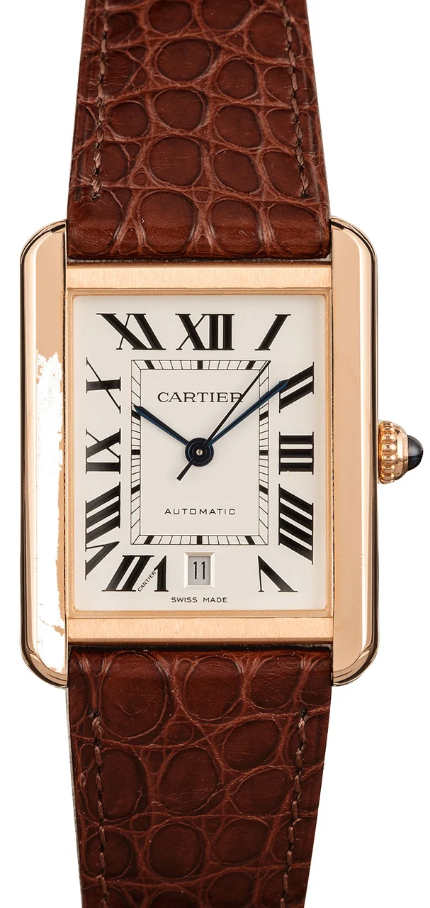 Cartier Tank Solo W5200026 Pink Gold 31 mm kol saati
