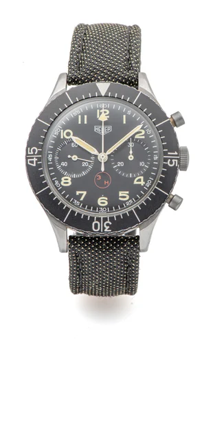 Heuer Bund HEUER BUND, REF. 1550, BUND, CHRONOGRAPH STEEL kol saati