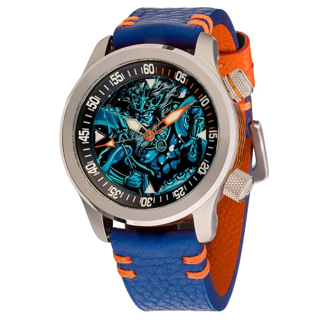 Ocean Crawler Neptune Mythic Diver 2023 #OC-MYT-BLU kol saati