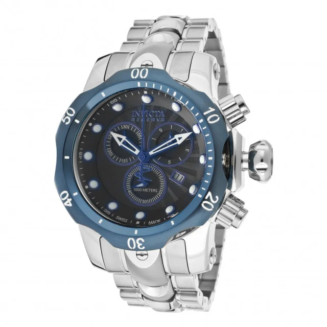 Invicta Reserve Boy 46mm Stainless Steel Blue + St 10805S kol saati