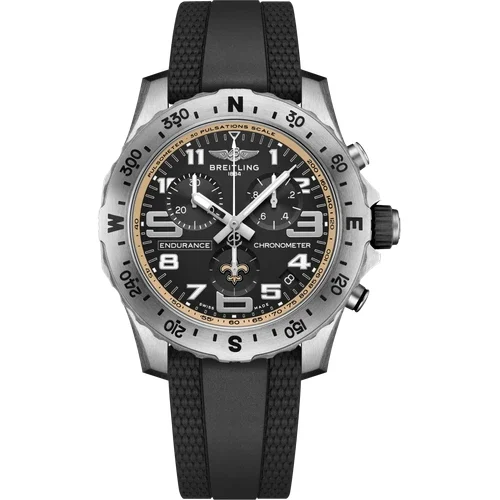 Breitling Endurance Pro 44 NFL New Orleans Saints Edition E823106A1BWS1 kol saati