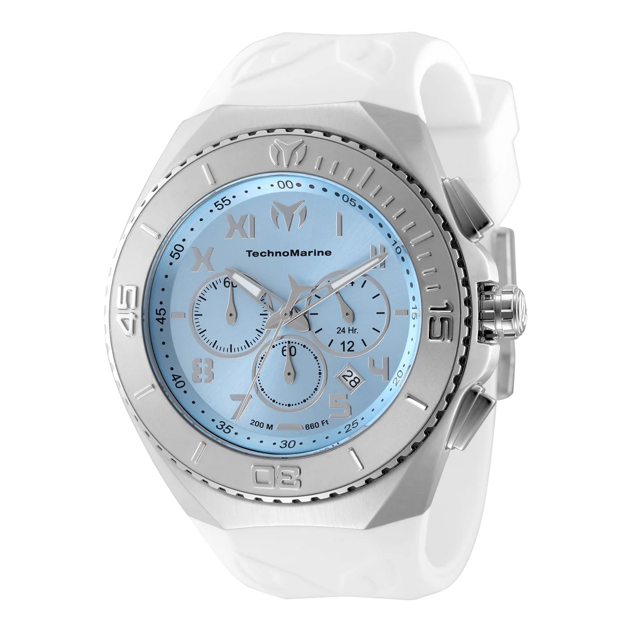 Technomarine Manta Ocean Watch - 48mm. White (TM-225004) 48 mm kol saati