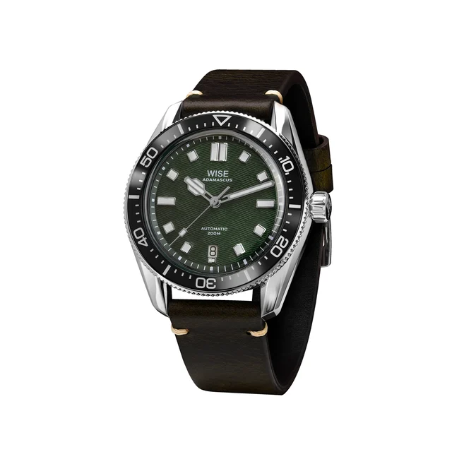 WISE ADAMASCUS AD840A Stainless 904L kol saati