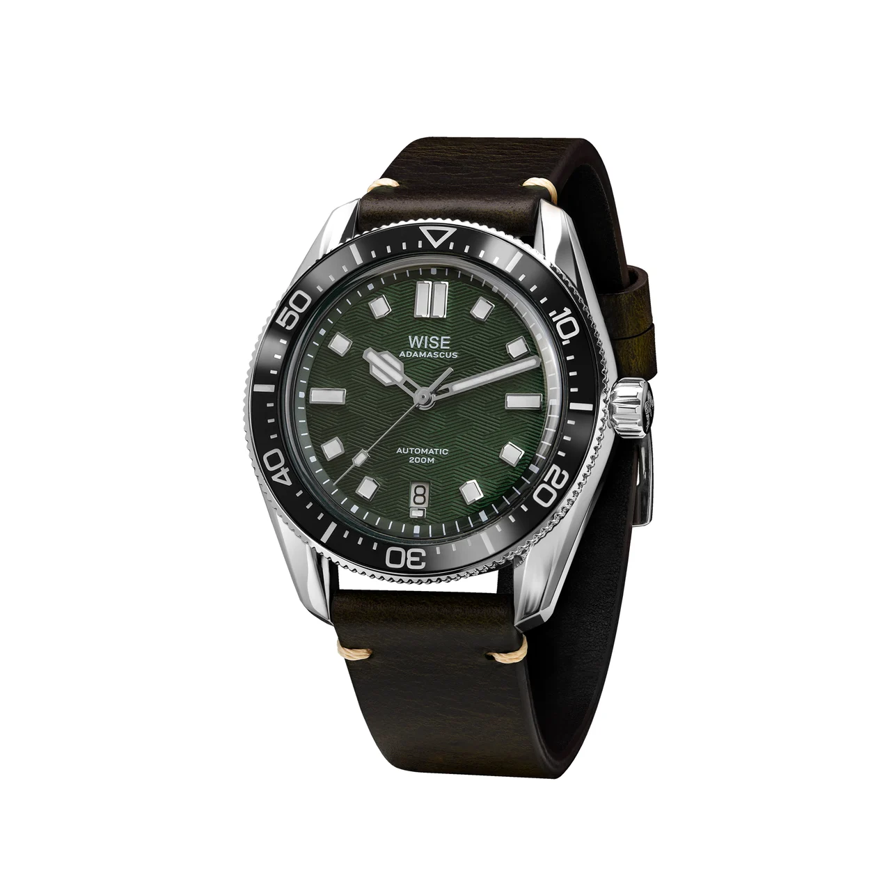 WISE ADAMASCUS AD840A Stainless 904L 41 mm kol saati