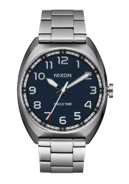 Nixon US Mullet Stainless Steel - Silver / Teal A1401-5141-00 kol saati