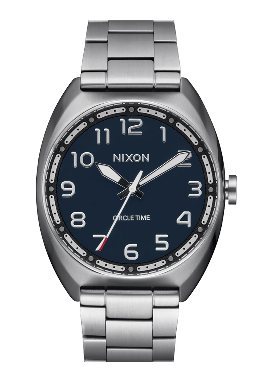 Nixon US Mullet Stainless Steel - Silver / Teal A1401-5141-00 38 mm kol saati