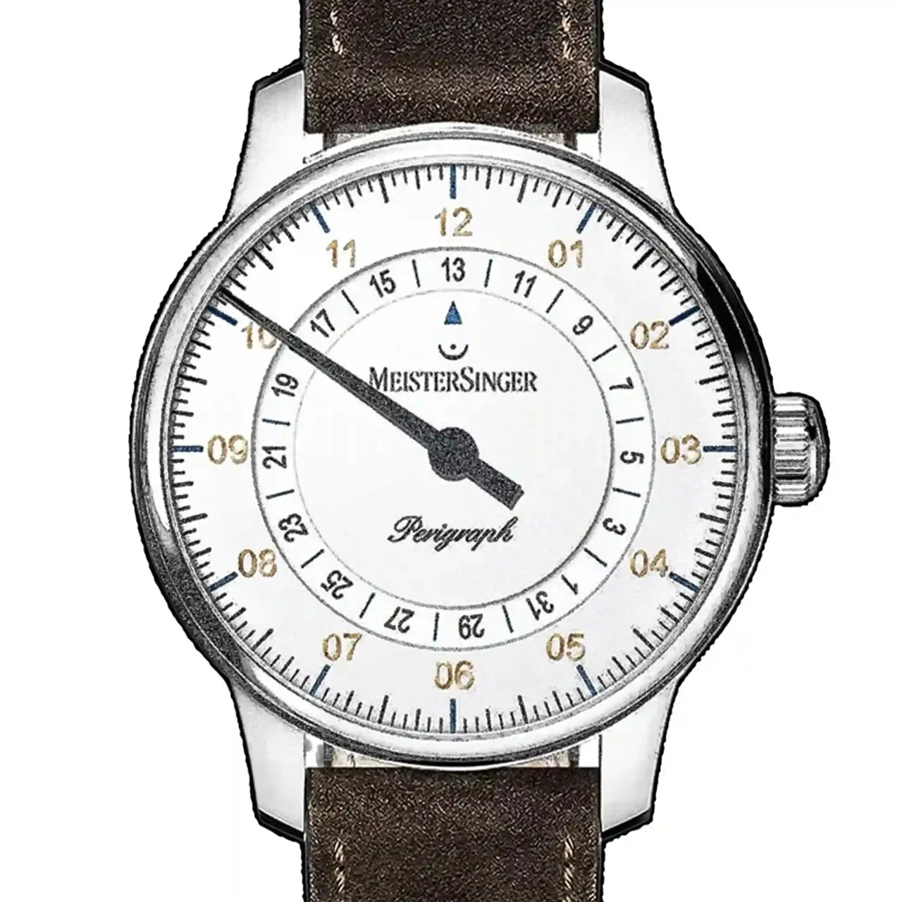 Meistersinger Perigraph 43211 38 mm kol saati