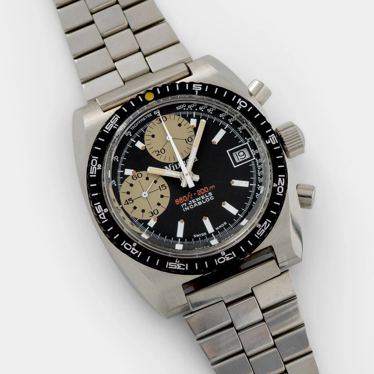 Nivada Grenchen Nivada Grenchen W-1508 37 mm kol saati